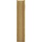 Ekena Millwork 8-in W x 28-in D x 40-in H Funston Slat Rough Cedar Woodgrain TimberThane Outlooker, Primed Tan OUTUR080X28X40FST24RCPR - alternate 4